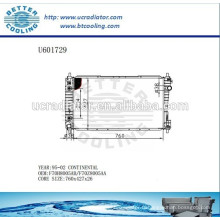 Radiateur en aluminium pour VOLKSWAGEN Continental 95-02 F70H8005AB/F70Z8005AA